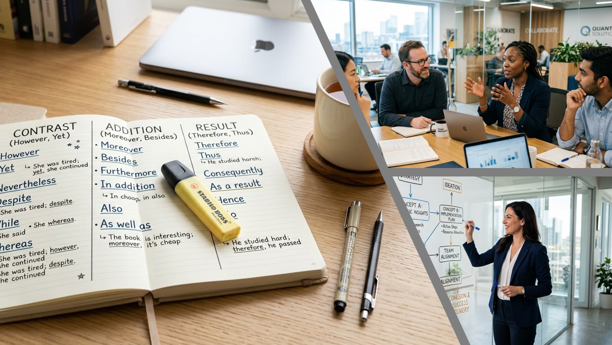 Program 11: Building Bridges: Mastering English Linking Words & Connectors