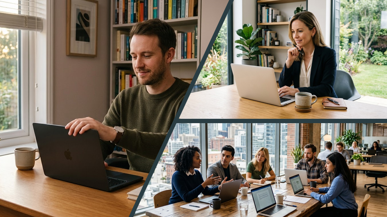 A2-B1 | Topic 1: Corporate Evolution: Navigating Remote Work, Hybrid Models, and Workplace Culture