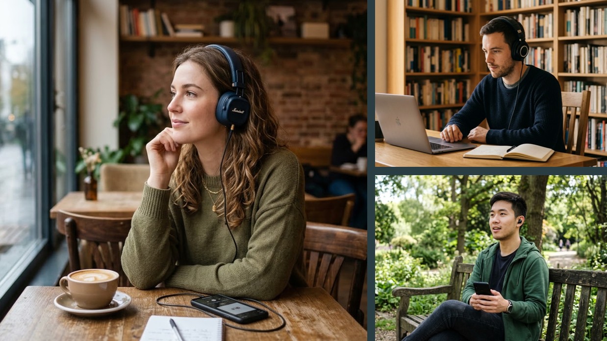 Stages 5: American English Listening Comprehension – Level B1 (Intermediate)