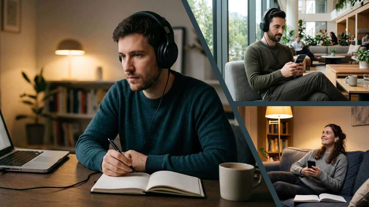 Stages 7: American English Listening Comprehension – Level B2 (Upper-Intermediate)
